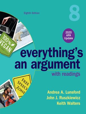 cover image of Everything's an Argument with Readings
